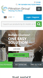 Mobile Screenshot of filtrationgroup.com